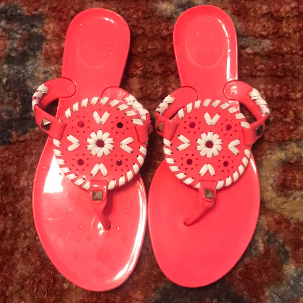 Jack Rogers Little Miss Georgica Jellies Size 2